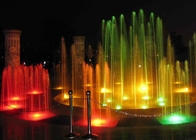 Fontaines d'eau carrées extérieures de large échelle, projet musical magique de fontaine fournisseur