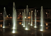 Fontaines d'eau carrées extérieures de large échelle, projet musical magique de fontaine fournisseur