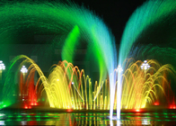 Exposition adaptée aux besoins du client de fontaine de danse de musique de formes de l'eau avec 2 ans de garantie fournisseur