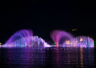 Grande fontaine de danse de musique de surface de mer avec de diverses formes spéciales de l'eau fournisseur