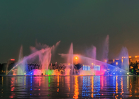 Fontaine moderne de danse de musique de l'Arabie Saoudite Riyadh avec la lumière colorée fournisseur