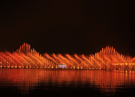 Construction de flottement extérieure de fontaine de danse de musique dans la large échelle de lac fournisseur
