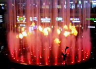 Fontaine menée unique de musique, système musical de fontaine de Diy avec la flamme du feu fournisseur