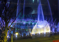 Adaptez les fontaines aux besoins du client d'eau de plancher de parc d'attractions avec les lumières menées colorées fournisseur