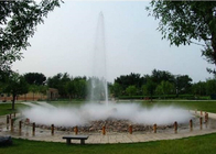 Fontaine d'eau de tabagisme de paysage de brume de brouillard, petite fontaine d'eau de faux de jardin fournisseur