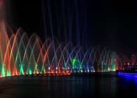Grande belle fontaine d'eau de l'exposition de la lumière laser 3d/laser avec le système de contrôle de PC fournisseur