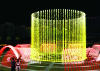 Les eaux lumière de danse d'éclairage de RVB DMX et conception sauvage d'oiseau d'aile d'oie d'exposition de fontaine fournisseur