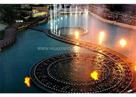 Fontaine d'eau du feu d'Art moderne, grand projet musical étonnant de fontaine d'eau fournisseur